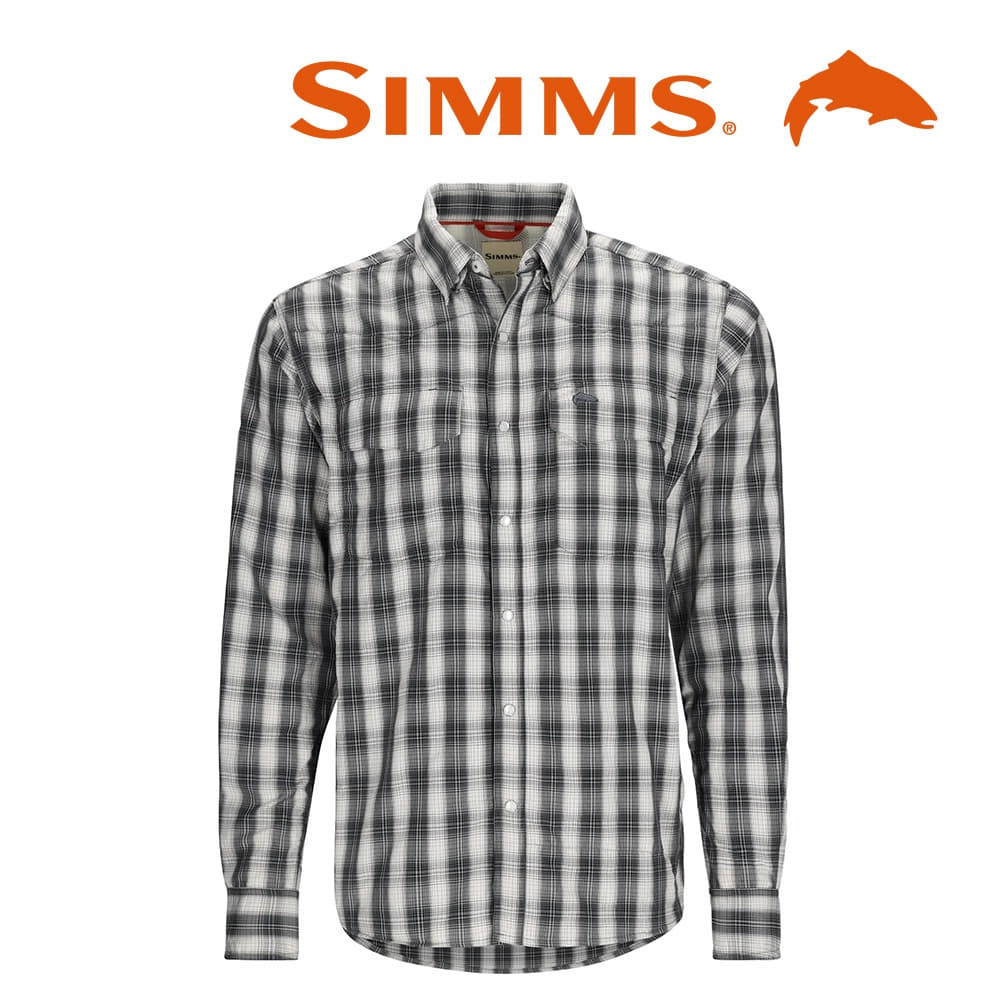 simms 심스 빅 스카이 LS 셔츠 - 블랙 플라이드 (오리진루어 정식수입제품)