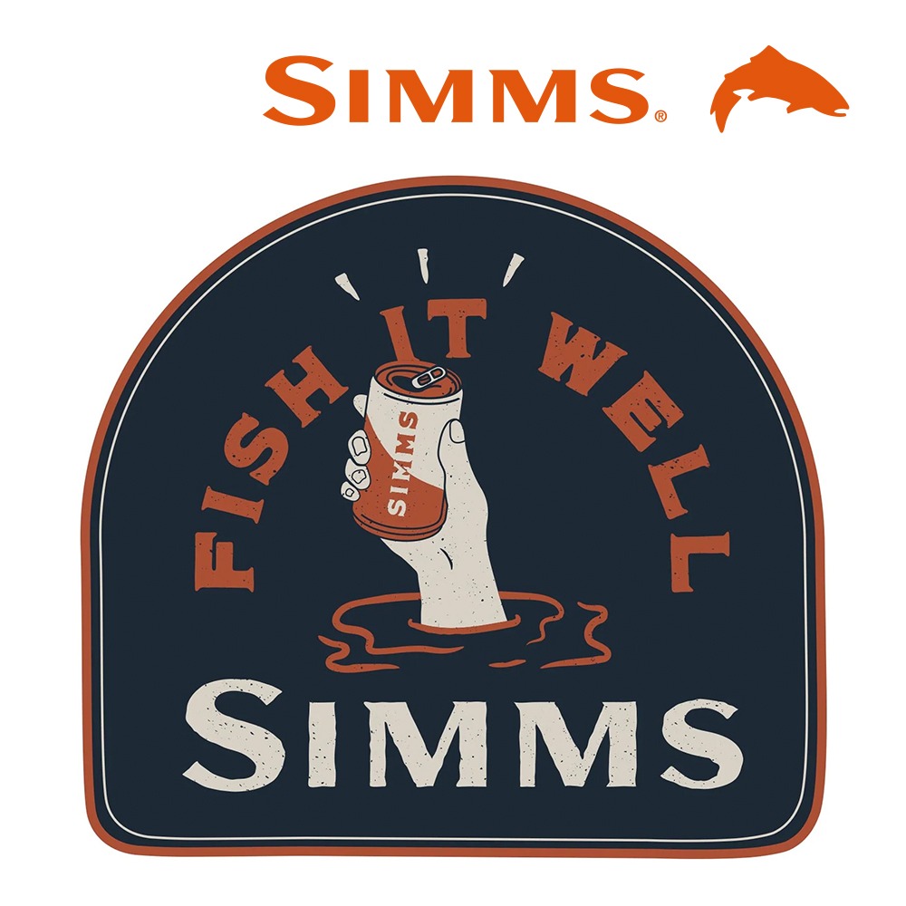 simms 심스 FIW 맥주 스티커 (오리진루어 정식수입제품)