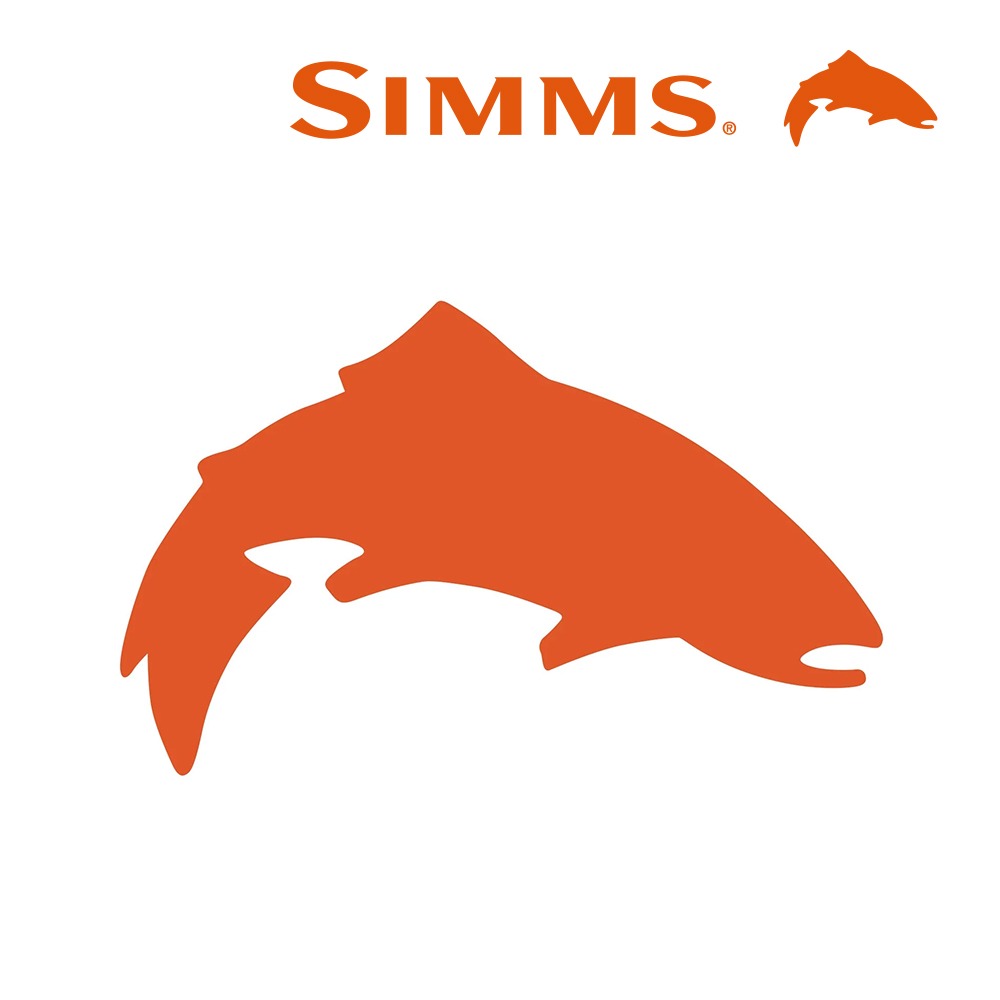 simms 심스 트라우트 아이콘 스티커 (오리진루어 정식수입제품)