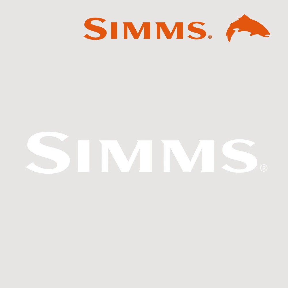 simms 심스 로고 스티커 (오리진루어 정식수입제품)