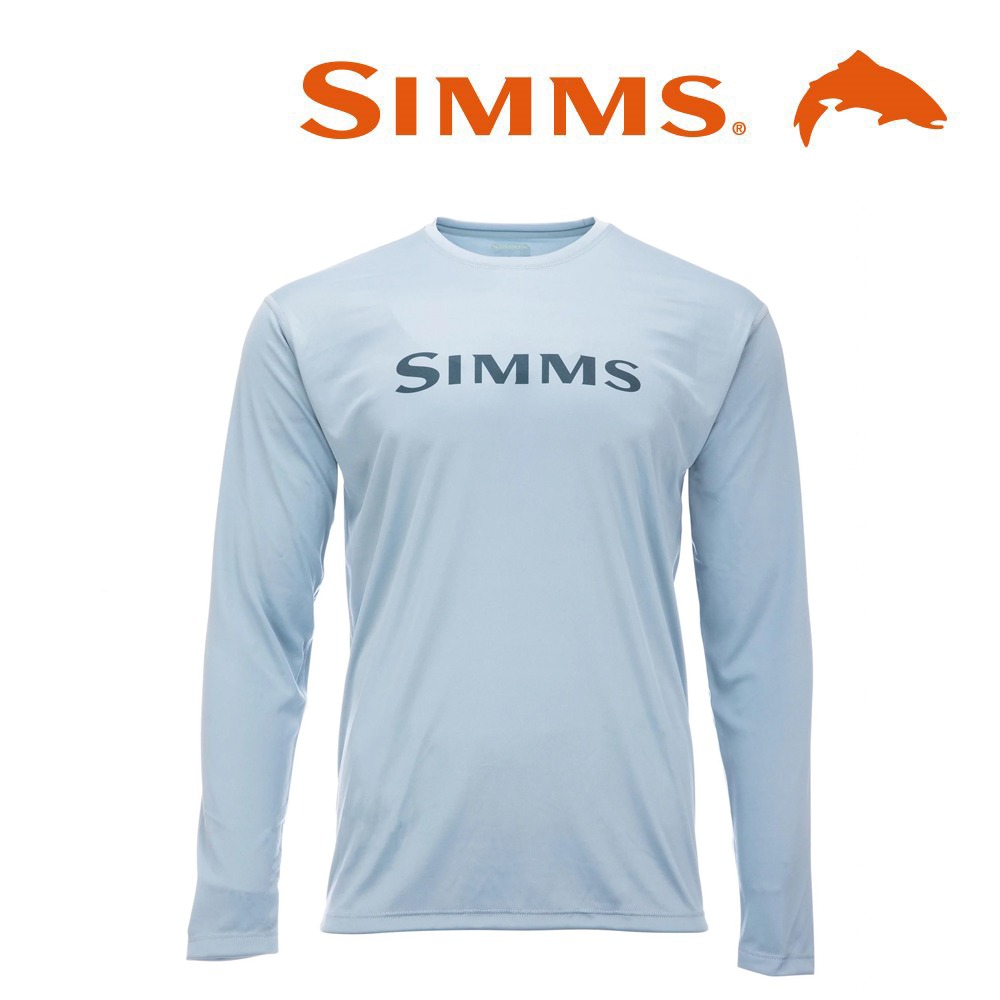 simms 심스 테크 티셔츠 - 스틸 블루 (오리진루어 정식수입제품)