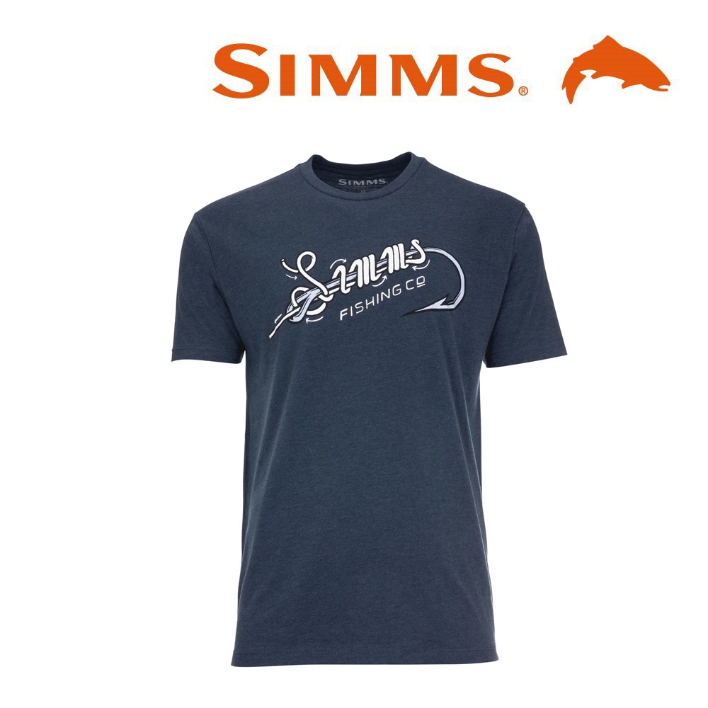 simms 심스 스페셜 노트 티셔츠 - 네이비 헤더 (오리진루어 정식수입제품)
