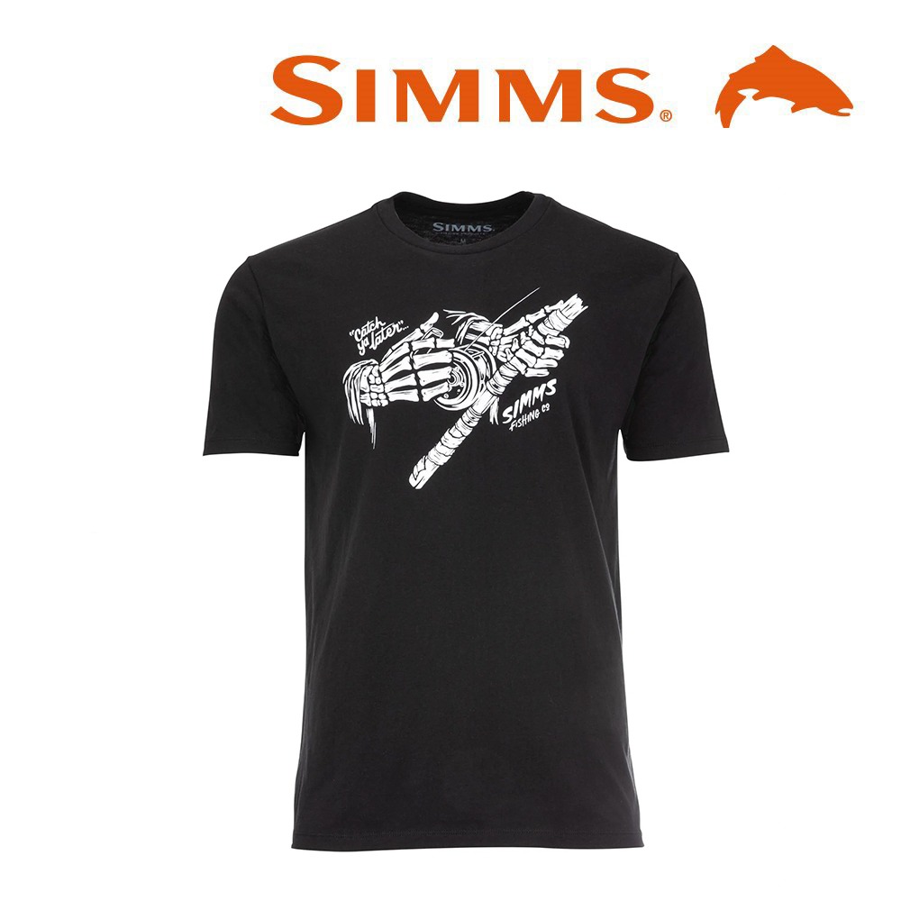 simms 심스 그림 릴러 티셔츠 - 네이비 헤더 (오리진루어 정식수입제품)