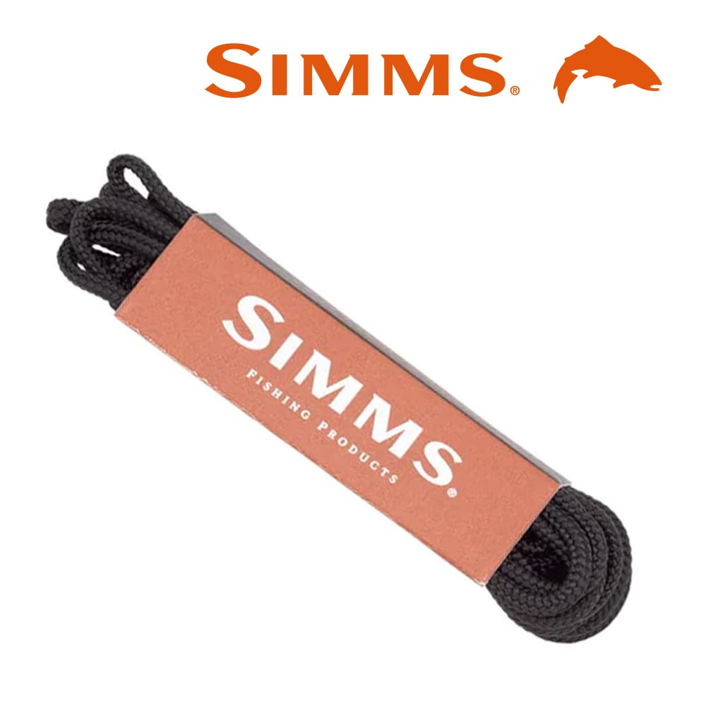 simms 심스 리플레이스먼트 레이스 - 블랙 &quot;부츠 교체용 끈&quot; (오리진루어정식수입제품)